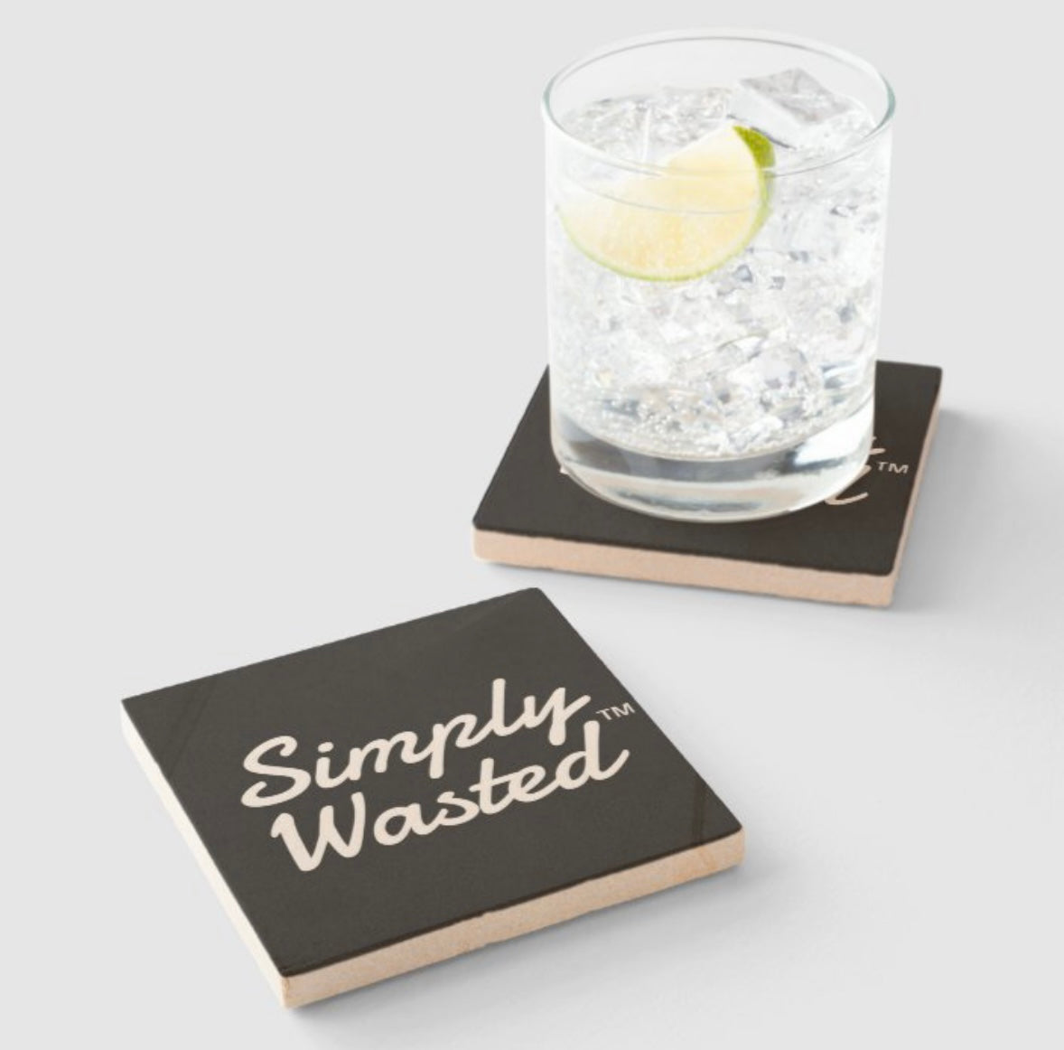 Stone and Cork Coasters (2 Pack)