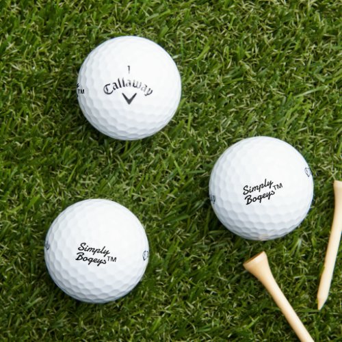 Callaway BALLS (3 pack)